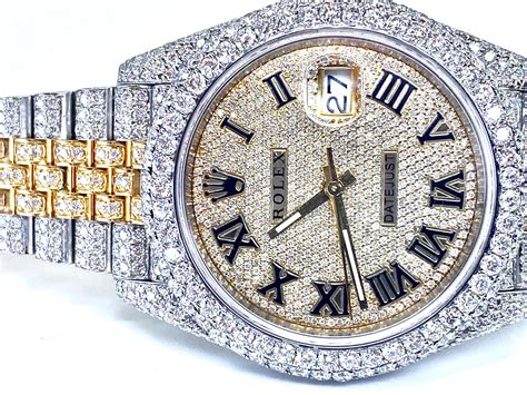 iced out rolex 41mm|fully iced out rolex watch.